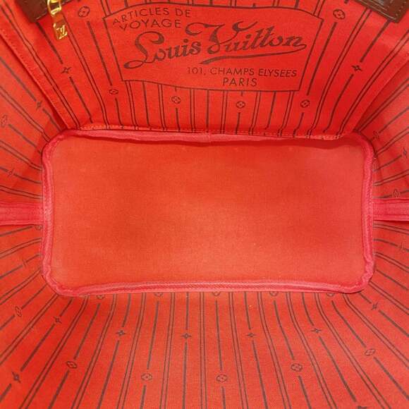 Louis Vuitton Damier Neverfull MM Tote Bag N51105 Ebene Women's - Picture 4 of 13